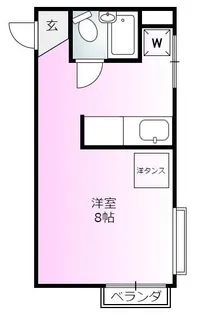 リバティーサクライ【3階】の間取り