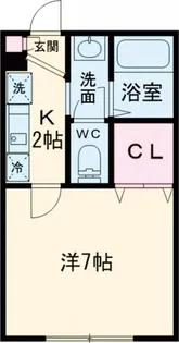アルカサールII【1階】の間取り
