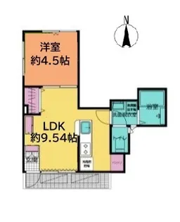 F NOIR二子【1階】の間取り