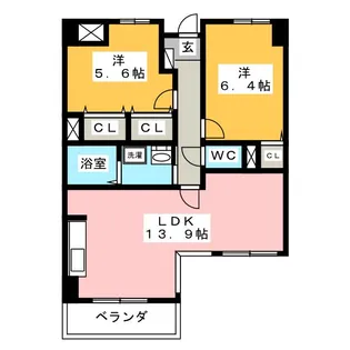 WIZARD【4階】の間取り