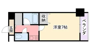 メルベーユ西宮【3階】の間取り
