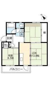UR明石舞子【3階】の間取り