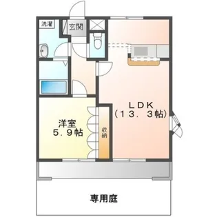 Pure Stage(ピュアステージ)【1階】の間取り