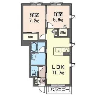 Sha Maison エクセージュ【1階】の間取り