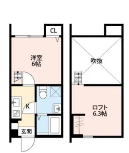 ソラーナ【1階】の間取り