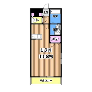 クレマチス【2階】の間取り