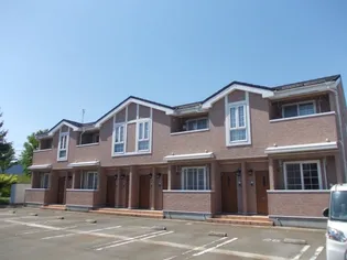 秋田県大仙市大曲あけぼの町【アパート】の外観