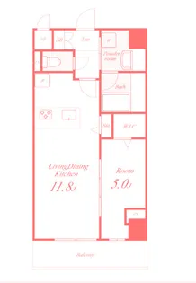 KS Avenir【3階】の間取り