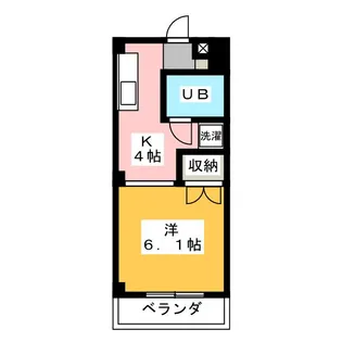 T・フラッツ【1階】の間取り