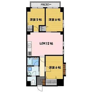 シャル夢館高尾【2階】の間取り