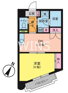 福岡県福岡市博多区東比恵2【マンション】の間取り