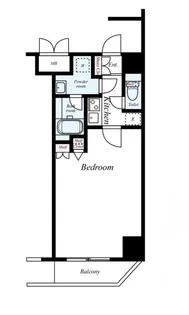 東京都新宿区原町3【マンション】の間取り