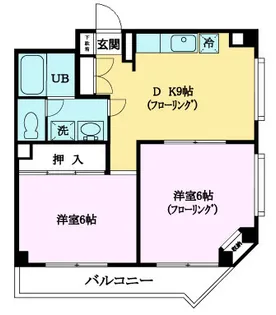 埼玉県戸田市川岸2【マンション】の間取り