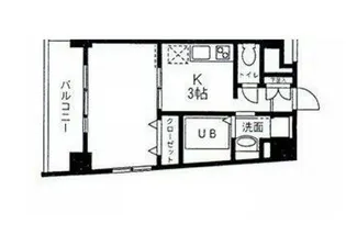 1Kの間取り画像