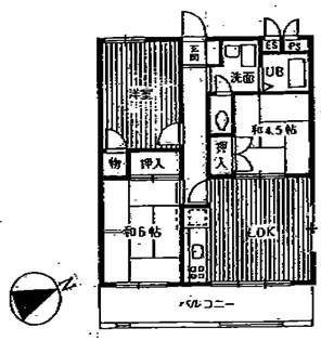 メゾン ド ゼフィール【2階】の間取り