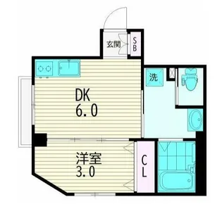 フレンズハウス【2階】の間取り