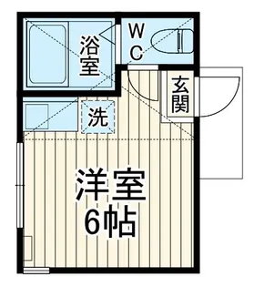 ユナイト丸山アプリコットパフェ【1階】の間取り
