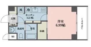 ドゥーエ武蔵小金井【2階】の間取り