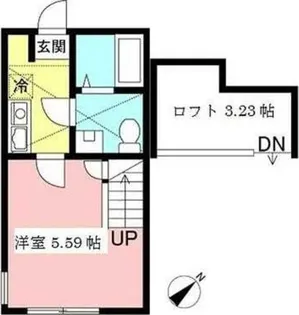 ラ・プリマベーラ淵野辺【2階】の間取り