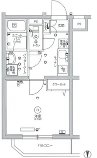 スカイコート小竹向原【3階】の間取り
