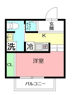 Surf Deck【1階】の間取り