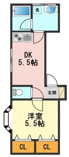 東京都江戸川区西篠崎2【マンション】の間取り