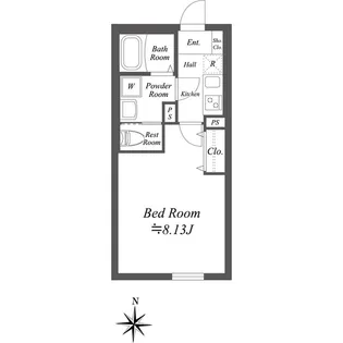 SOLASIA residence世田谷代田【3階】の間取り