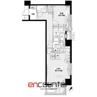グランスイート代々木【5階】の間取り