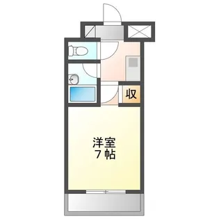 サンライズ津山【2階】の間取り