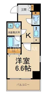 京都府京都市中京区西ノ京小堀町【マンション】の間取り