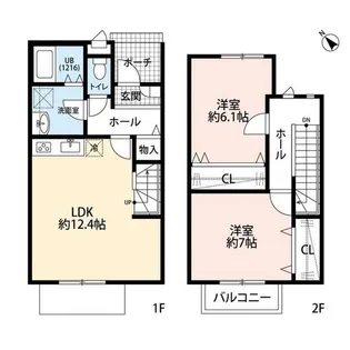 埼玉県川越市大字吉田【一戸建】の間取り