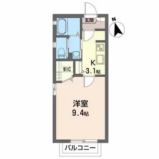 山形県山形市あこや町1【アパート】の間取り