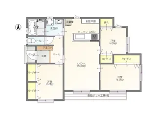静岡県沼津市東椎路【一戸建】の間取り