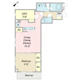 StellaPolare【3階】の間取り