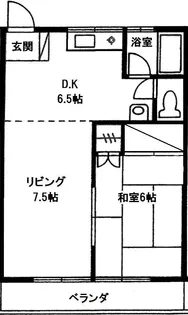 コーポ若葉【2階】の間取り