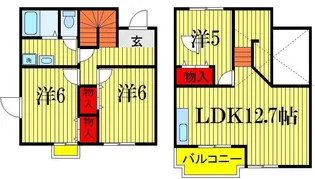 チェリーメゾンの間取り