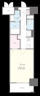 アローム ドゥ ジョア【4階】の間取り