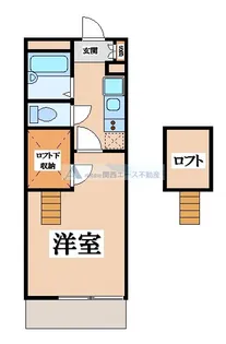 レオパレスバレーリバー【1階】の間取り