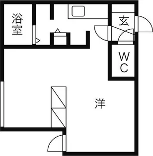 カメリア南郷【3階】の間取り