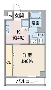 サザンクロス【2階】の間取り