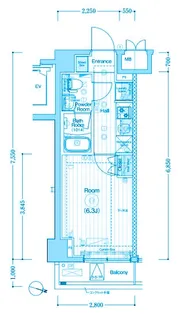 MAXIV横浜南太田【2階】の間取り