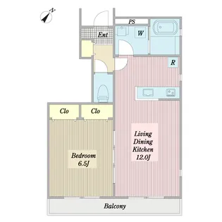 エール・リーベンIII【1階】の間取り