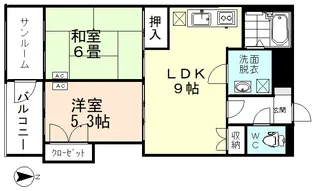 グレイスハイム【2階】の間取り