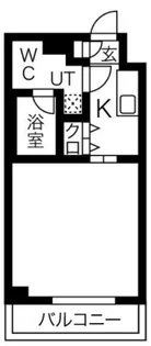 スパシエ大森エセンザ【2階】の間取り