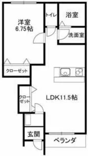 Grace【1階】の間取り