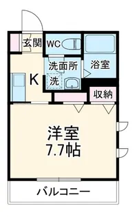ブルーリッジ【1階】の間取り