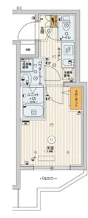 スカイコートパレス鷺沼【5階】の間取り