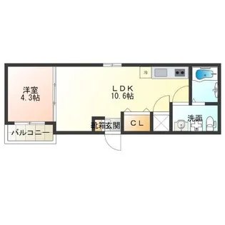 FmaisonGARDEN【2階】の間取り