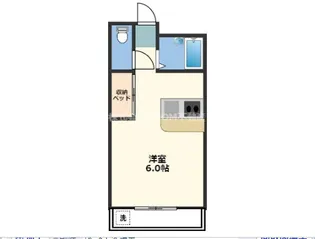 ラパン吉尾【3階】の間取り