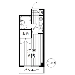 こまばディモーレ【2階】の間取り
